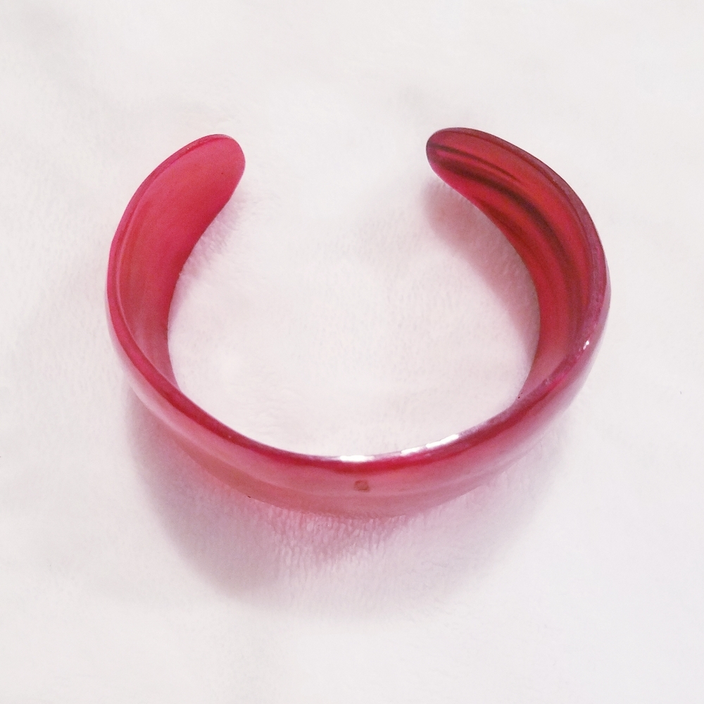 Cuff Bracelet from Madagascar, fits larger wrist